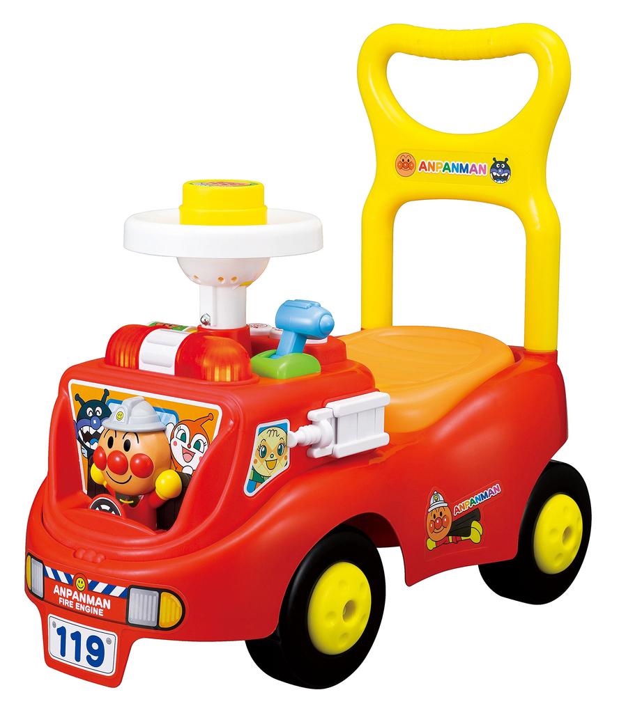 AGATSUMA Anpanman Fire Engine W275 X H490 X D540 To 5 Years Old 1.5