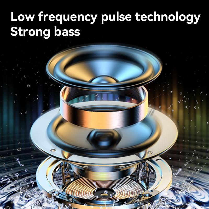 Creative Speaker Mobile Mechanical Jellyfish Bluetooth Speaker Colorful Lamp Octopus Audio Loudspeaker Box Home Desktop Ornaments Gift