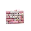 26 Key Decompression Button Toy Cute Design Keyboard Keychain  Accessories Gift
