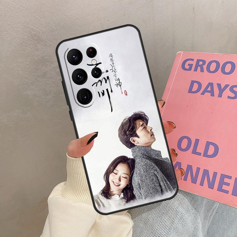 Кейс для Samsung Galaxy S24 Ultra S20 S21 S22 S23 S25 Ultra S9 S10 Plus S25 FE с изображением Гон Ю из корейской дорамы «Гоблин» Чехол Coque