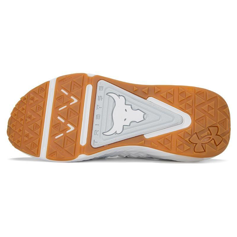 Under Armour Мужские кроссовки Project Rock 6 White Gum Halo-Grey 3026534-100