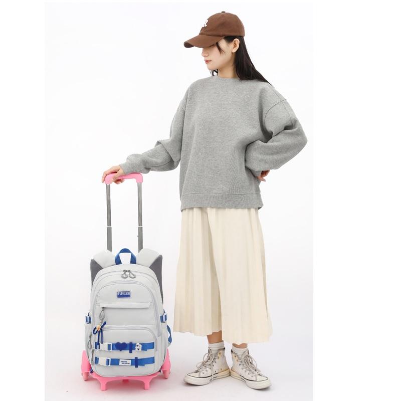 Школьная сумка, студенческий рюкзак на роликах, 6 колес (31*19*48 СМ)ЗРЫ5162