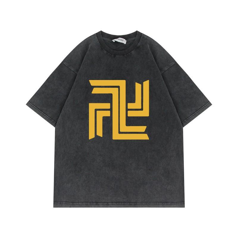230g Tokyo Revengers T Shirt Oversized Vintage Anime Print Cotton Short Sleeve Tee