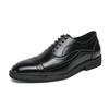Luxury Brand Men's Real Leather Shoes Office Business Shoes Men's Banquet Formal Shoes Pointed Men's High-end Casual Shoes