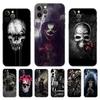 Grim Mower Skull Phone Case for Iphone 5 5s 2020se 6 6s 7 8 Plus X 10 XR XS 11 12 13 Mini Pro MAX Black Tpu Back Cover