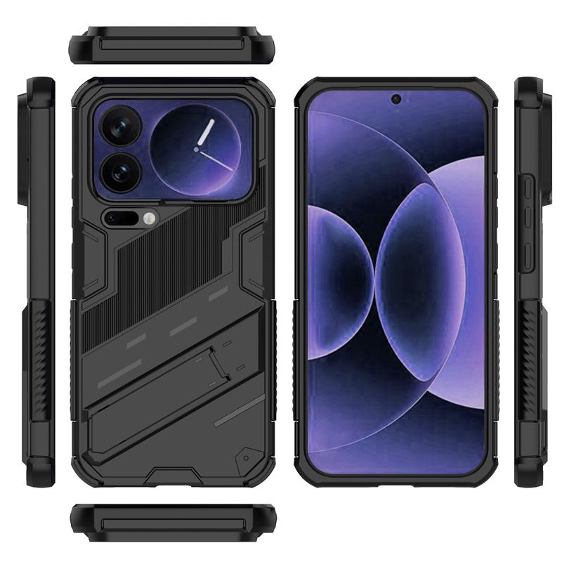 Чехол для телефона для Xiaomi 17 Pro Max Чехол Противоударный Броня Держатель для телефона Чехол-накладка для Xiaomi 17 Pro Max Чехол для Xiaomi 17 Pro Max