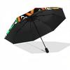 1pc Celtic Knot Star Mandala Automatic Folding Umbrella, 8-Rib Iron Frame, Casual Outdoor Accessory for Birthday Festival Gifts yy251128146