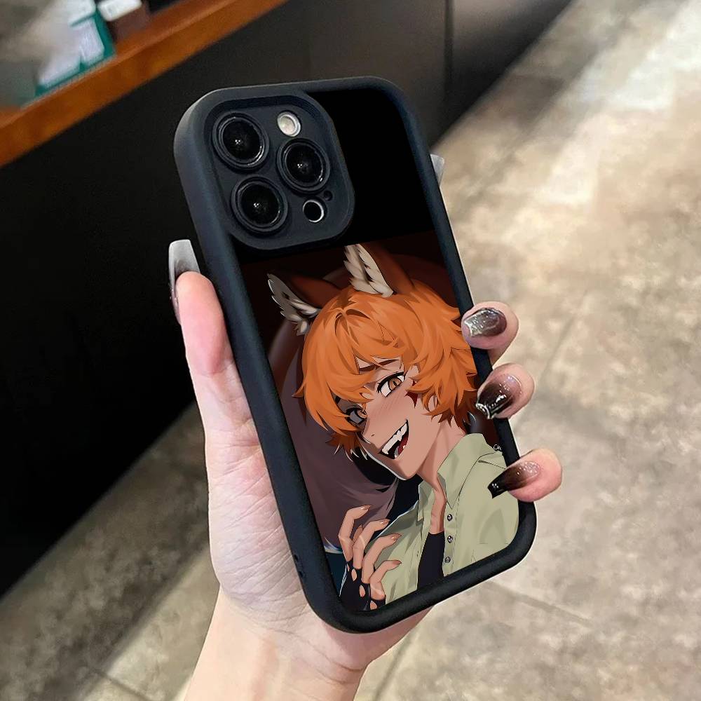 Чехол для телефона Ren Hana Boyfriend To Death для iPhone 17,16,15,14,13,12,11,Pro,Max,Plus,X,XS,SE4,E,Mini Черный Утолщенная рамка Чехол