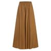 Spring Autumn Elastic Wide Leg Pants Women Solid Color Full Length Wide Leg Trousers Female Casual Plus Size Ladies Pants
