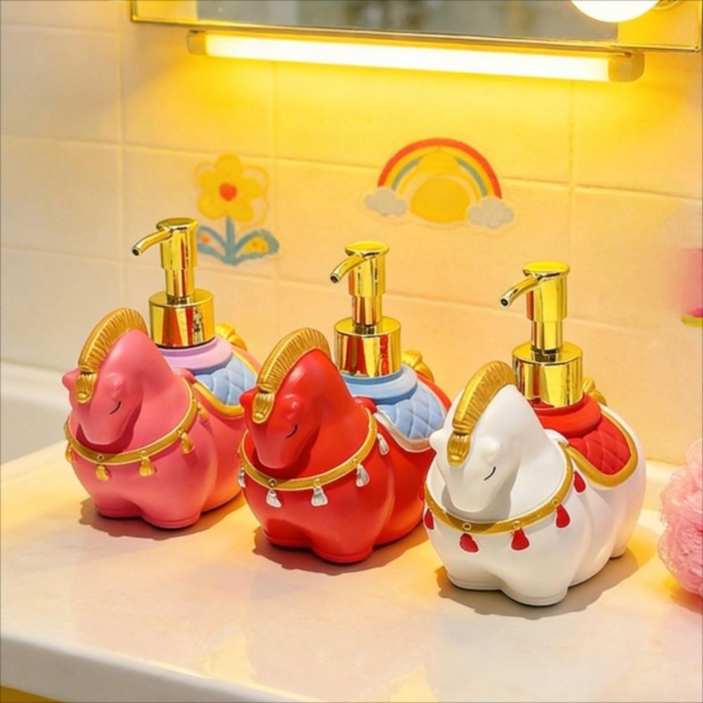 Press Bottle Cartoon Hand Sanitizer Bottle Animal Model Shampoo Soap Dispenser Toilet