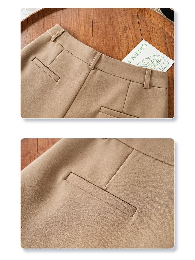 Женский летний костюм цвета хаки, шорты, тонкий, повседневный, свободного кроя, дизайн с тремя точками, облегающие мини-шорты для 2025 года.