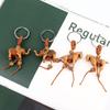 Accessorites Pendant Gift Wooden Carving Horse Elephant Keychain