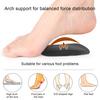Arch Support Shoe Insoles for Men Women Adhesive Foot Arch Support Pad for Flat Feet Heel Pain Plantar Fasciitis Relief