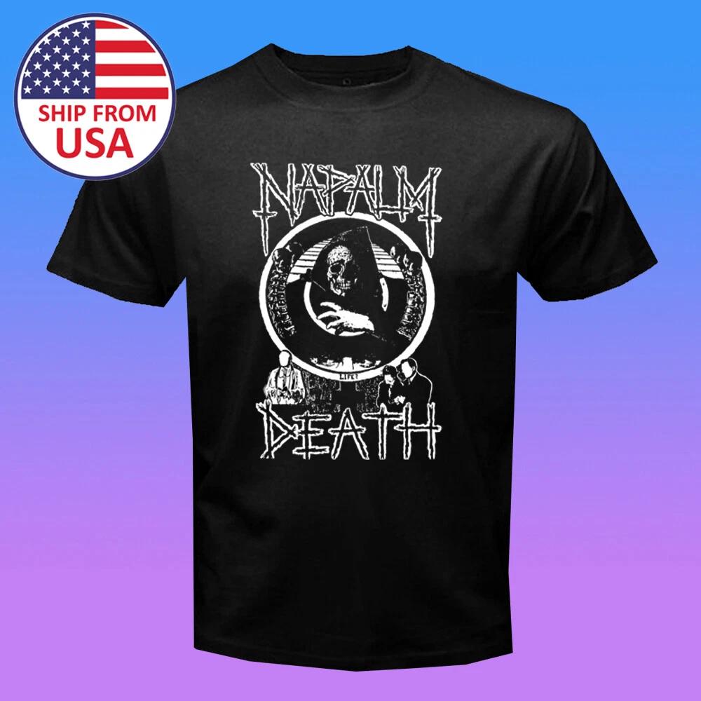 Napalm Death Мужской Черный Размер S-5XL