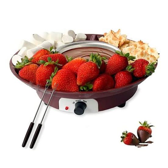 Электрический горшок для плавления шоколада емкостью 260 мл, горшок для окунания шоколада, подогреватель для плавления шоколада для домашних десертов, плавильная машина для масла, сыра, карамели