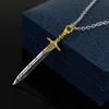 1pc A Lot Percy Jackson Sword Necklace Men And Women Fashion Jewelry Gifts High Quality Zinc Alloy Accessories