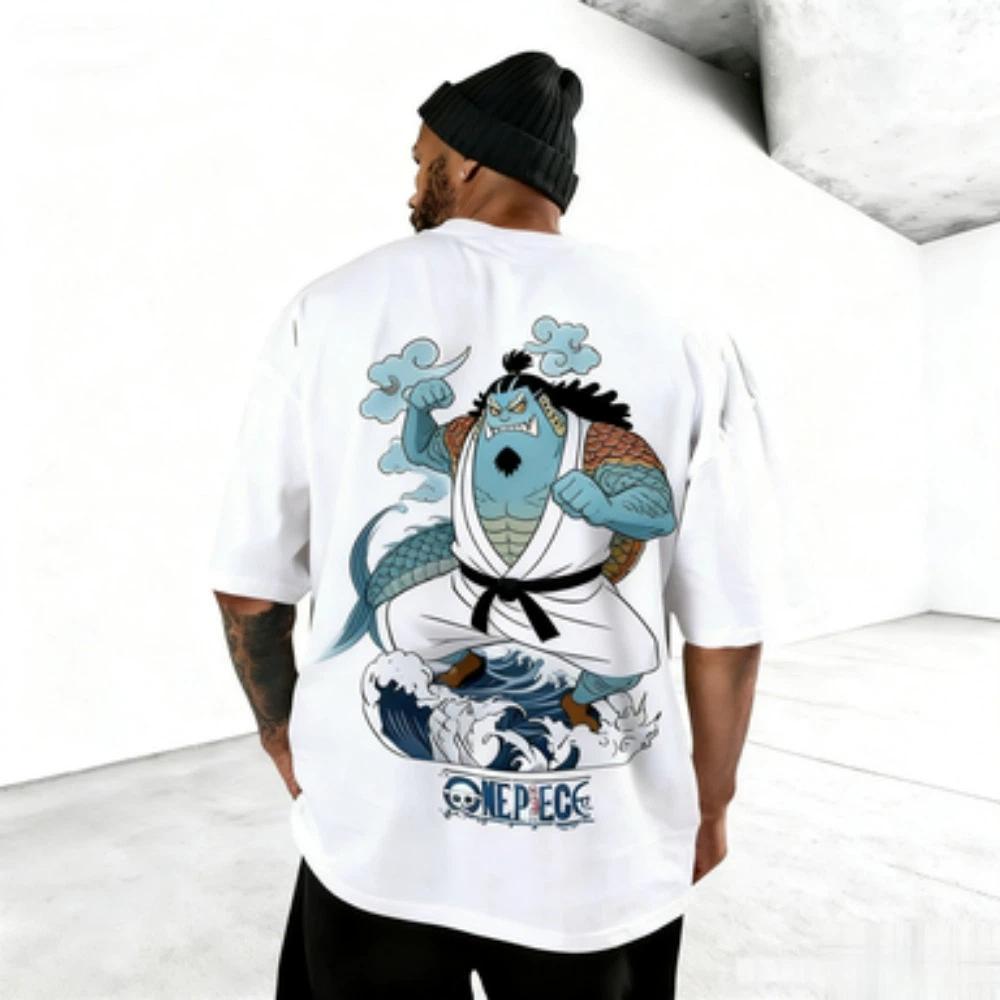 2026 New 'One Piece' Anime Print Short Sleeve T-Shirt Unisex T-Shirt Men's Top Summer T-Shirt Y2K Style Street Wear