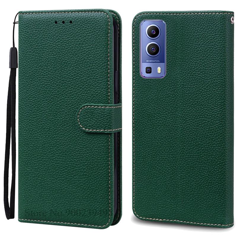 Для чехла Vivo Y52 5G Чехол Y72 5G Кожаный кошелек Флип-чехол для телефона Для Vivo Y72 Y52 Чехол-книжка для Vivo Y 52 72 5G Coque Fundas