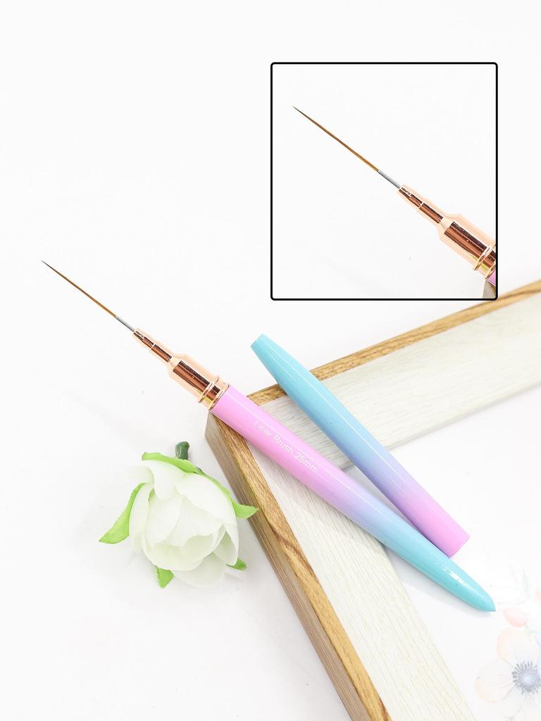 Японская розовая градиентная кисть для стрип-арта для рисования и росписи цветов