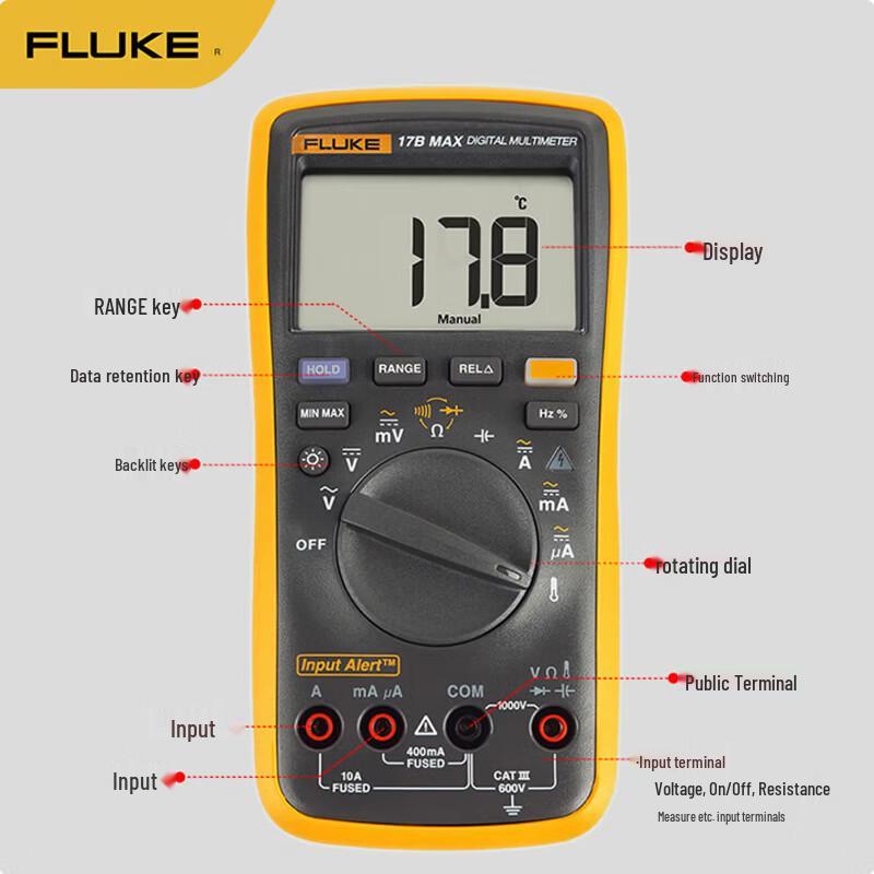 Fluke 17B MAX-01 Digital Multimeter