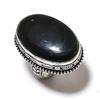 Natural Nuummite Gemstone Handmade 925 Sterling Silver Gift Ring Size 7 O5r41