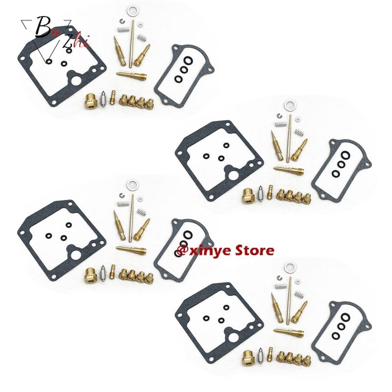 4sets Carburetor Repair Kit Main Pilot Jets Float Needle Gasket for kawasaki KZ650 KZ650A KZ650D KZ650B KZ650C KZ Z 650 Z650