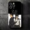 A-Атака Титанов Микаса Мягкий Чехол для Телефона для iPhone 16 16E 17 Air 15 Pro Max 14 Plus 13 Mini 11 12 7 Черный Чехол Задняя Панель