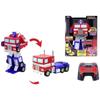 Véhicule RC - JADA TOYS - Transforming RC Optimus Prime - Licence Transformers - Camion Électrique Débutant