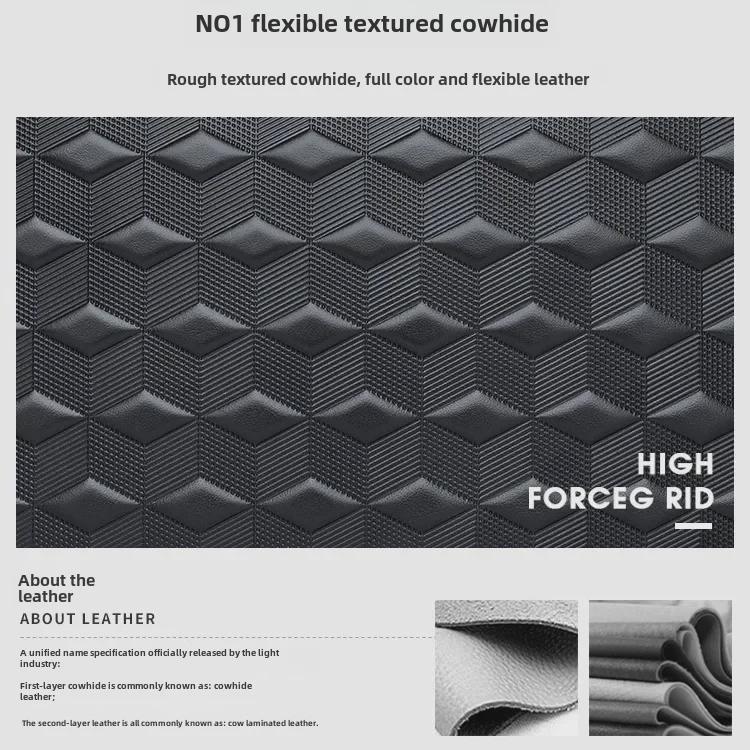 King Paul Men's Lightweight Leather Messenger Bag - 2025 Trendy Commuter Backpack