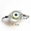 Fishing Lure Lamp Eye Shape Fishing Luminous Lure Waterproof Sensing Deep Drop for Seawater Freshwater for Underwater