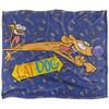 CatDog Silky Running Supersoft Blanket