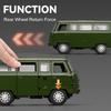 1:18 Масштаб Модель автомобиля УАЗ TRAVELER Игрушка Металлическая Литая Под Давлением Инерционная Звук Свет Универсал Фургон Модели Украшения Подарки