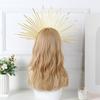 Sun Goddesses Hair Hoop Bridal Wedding Headwear Elegant Delicate Hair Band for Women and Girls