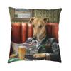 Greyhounds Pillowcase Polyester Cushion Cover Decoration Sloughi Azawakh Dog Pillow Case Cover Home Dropshipping 45X45cm