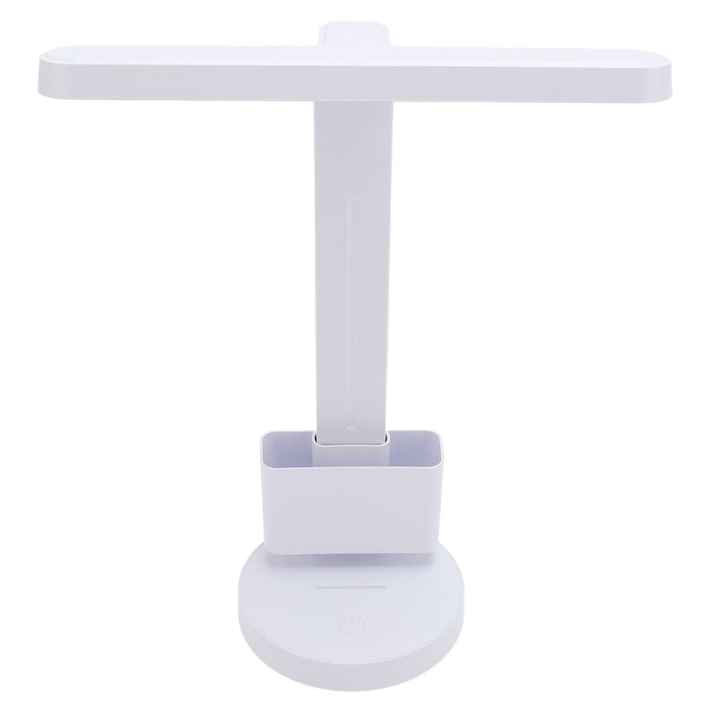LED Desk Lamp with Detachable Pen Holder Phone Holder Dimmable 3 Color Temperatures Adjustable
