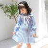 Girls Dress Knitted Sweater Dress Spring and Autumn Sweater Long Skirt Children's Sweet Princess Dresses