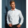 Premier Mens Stretch Fit Poplin Long Sleeve Shirt
