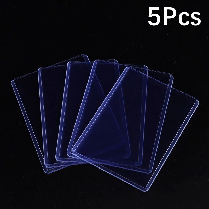 35Pt Top Loader 3x4" Защитные протекторы для игровых карт Внешний протектор для карт Папка для коллекционных карточек Игровые карточки Спортивные карты Детские игрушки Подарок