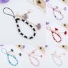 Accessories Flower Pendant Bracelet Mobile Phone Strap Lanyard Cell Phone Lanyard Wrist Straps