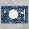 Western Decor Placemats Set of 4 Boho Exotic Leopard Print Table Mats Placemat 12"x18" Kids Kitchen Bohemian Wild West Cowboy Placemats