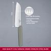 Нож VICTORINOX Santoku с канавками 17 см, оливковый швейцарский современный универсальный нож 6.9056.17K6B
