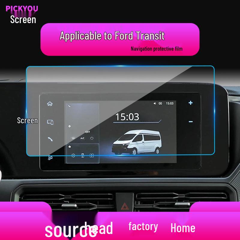 24 Защитная пленка для экрана навигации Ford Transit из закаленного стекла