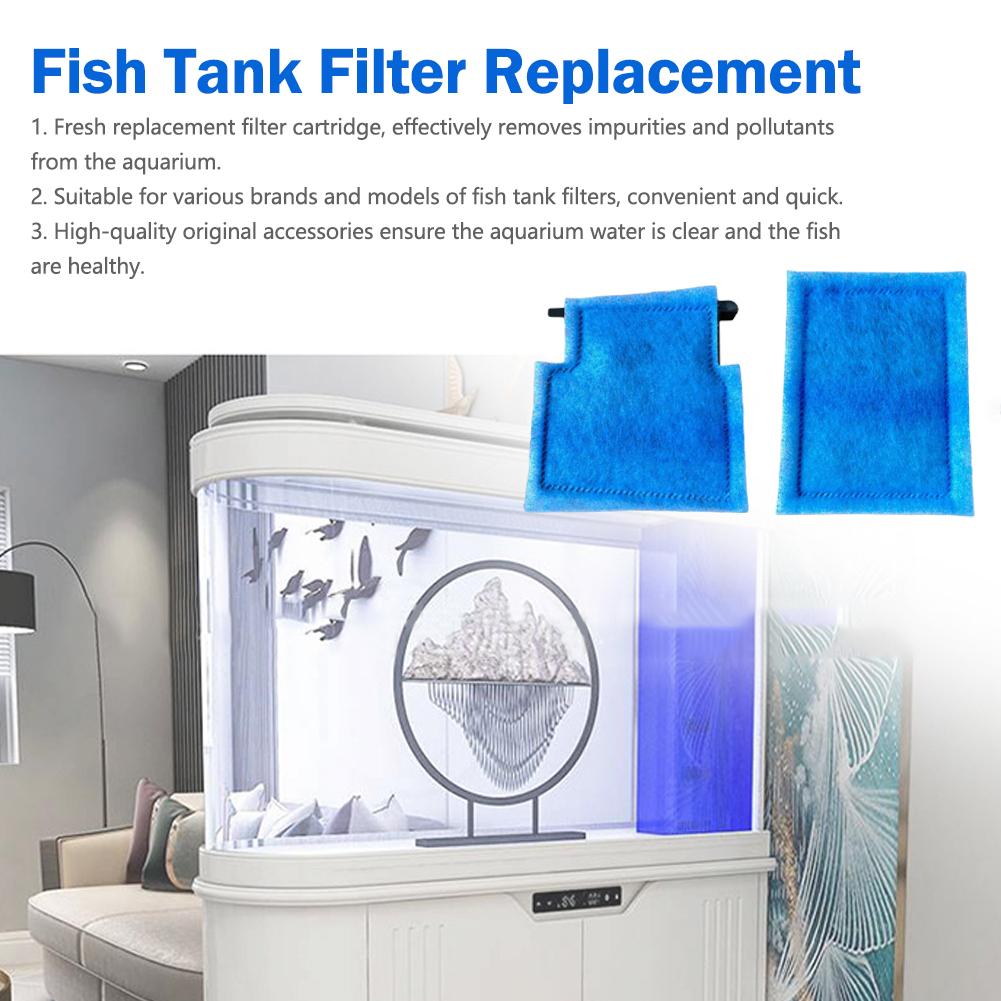 Замена фильтра для аквариума Высокоплотный фильтрующий хлопок Аксессуар для замены аквариума Аксессуар Ta H7N8