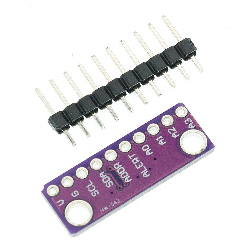 I2C ADS1115 16-битный 4-канальный модуль АЦП с программируемым усилителем усиления от 2,0 В до 5,5 В для Arduino RPi