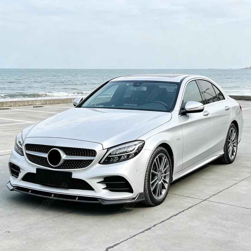 Для Mercedes Benz W205 C205 S205 C43 C180 C200 C300 2019 2020 2021 Автомобильный комплект для модификации кузова с передним бампером в стиле AMG