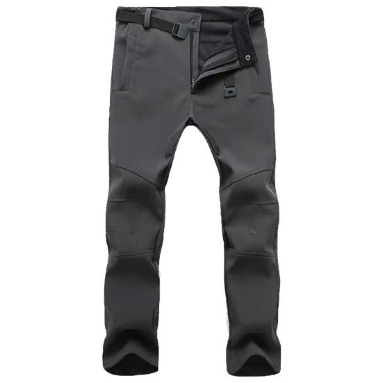 Fabulous Men Trousers Thick Winter Mid Waist