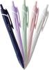 Шариковая ручка Mitsubishi Pencil Jetstream на масляной основе 0,7 мм, мягкие цвета, 5 шт., смешанные цвета корпуса HSXN15075N5PM