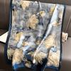 Spring Scarf Women's Luxury Design Polyester Material Smooth Scarf Soft Shawl Beach Scarf