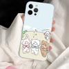 Милые персонажи M-mikko C Для IPhone 11 12 13 14 15 16 17 Pro Max Plus Air Прозрачный Clear Ударопрочный Чехол