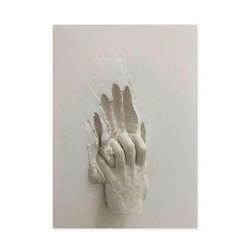 Абстрактная статуя, рисунок на холсте, визуальные 3D эффекты, плакаты, принты, настенная художественная картина для гостиной, домашний декор, подарок Cuadros